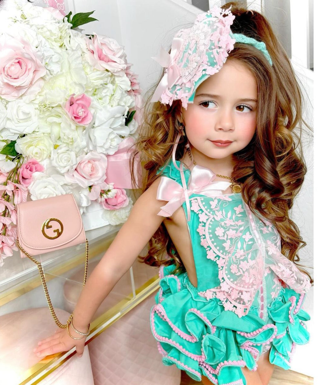The Paulina Green Dress